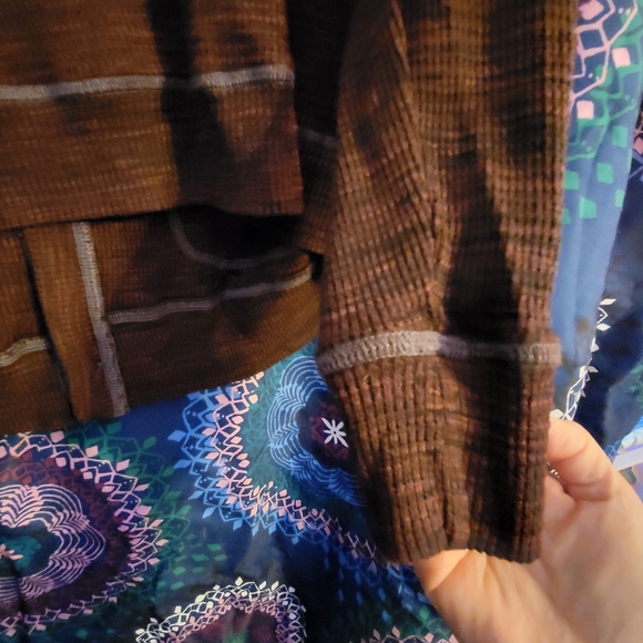 Very nice cardigan brown soft earthy looking splendid mills - Picture 8 of 16